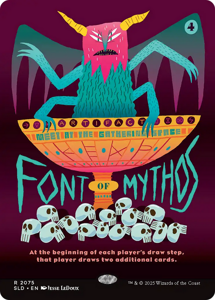 Font of Mythos (Rainbow Foil) [Secret Lair Drop Series] Magic: The Gathering