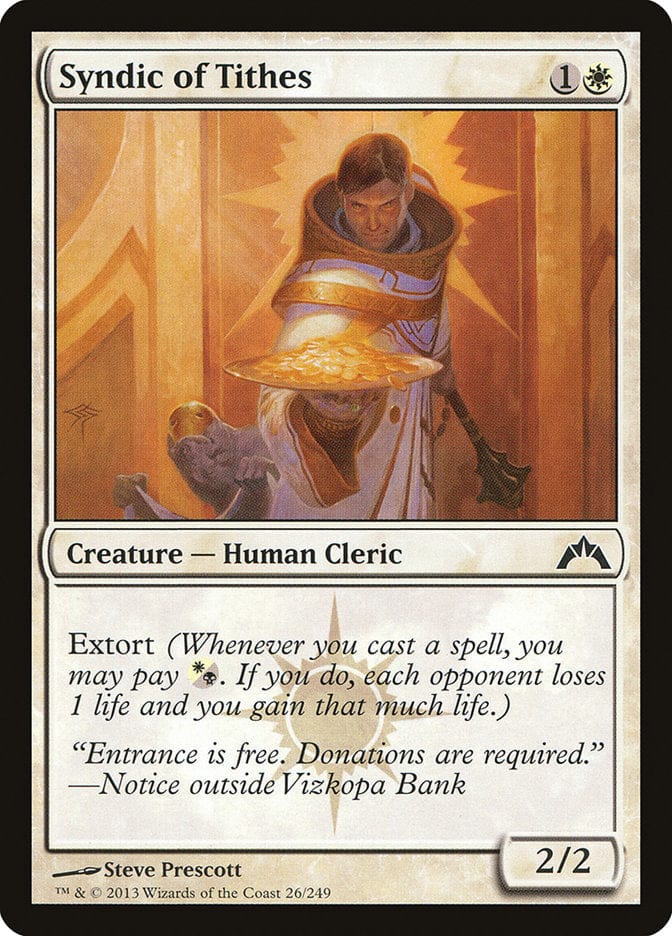 Syndic of Tithes [Gatecrash] Magic: The Gathering