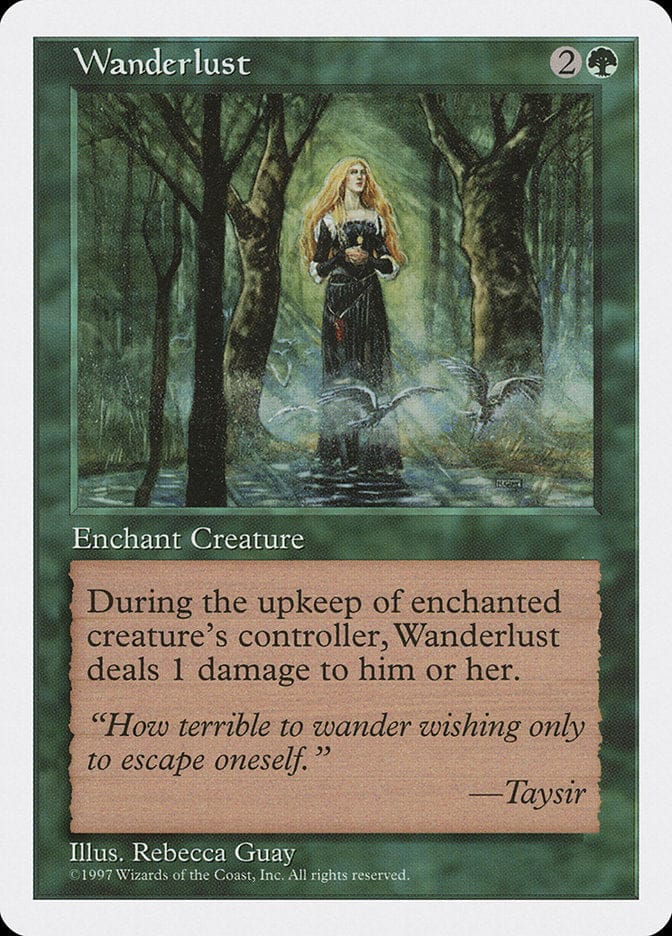 Wanderlust [Fifth Edition] Magic: The Gathering