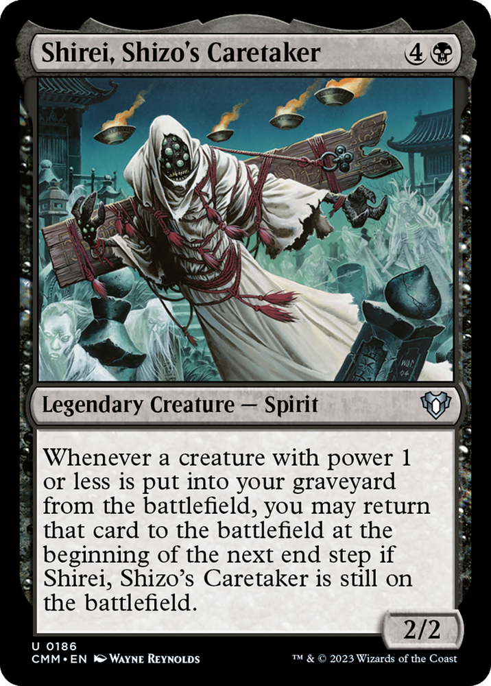 Shirei, Shizo's Caretaker [Commander Masters] Magic: The Gathering