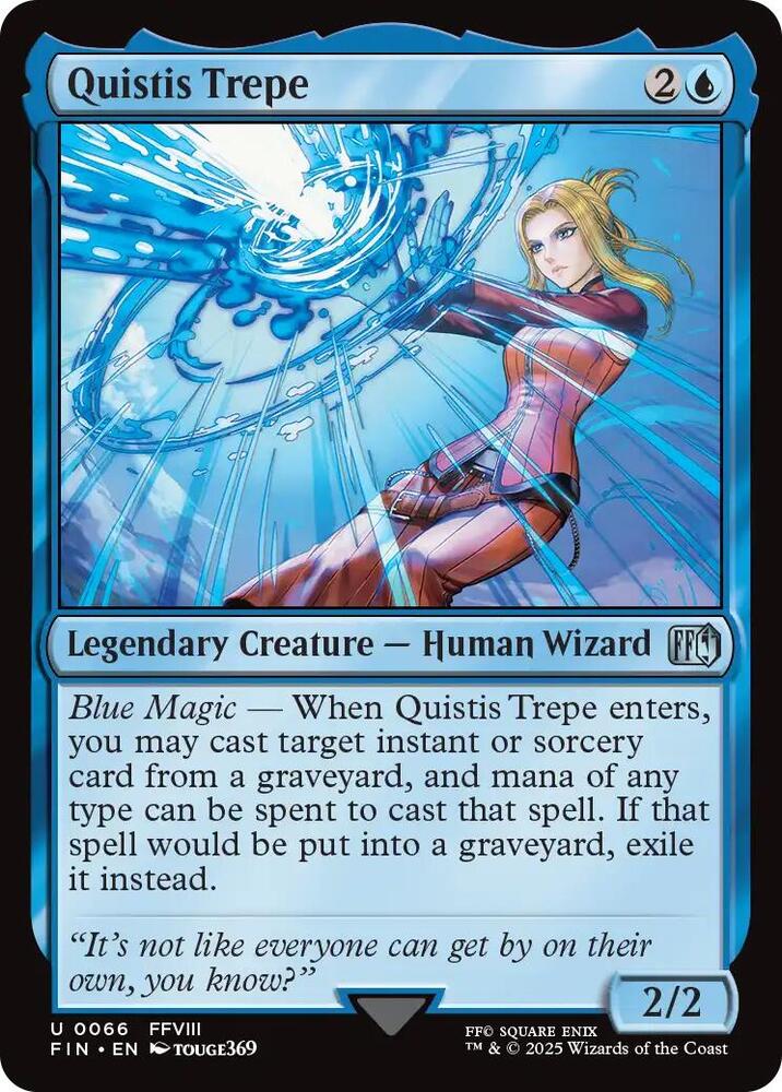 Quistis Trepe [FINAL FANTASY] Magic: The Gathering