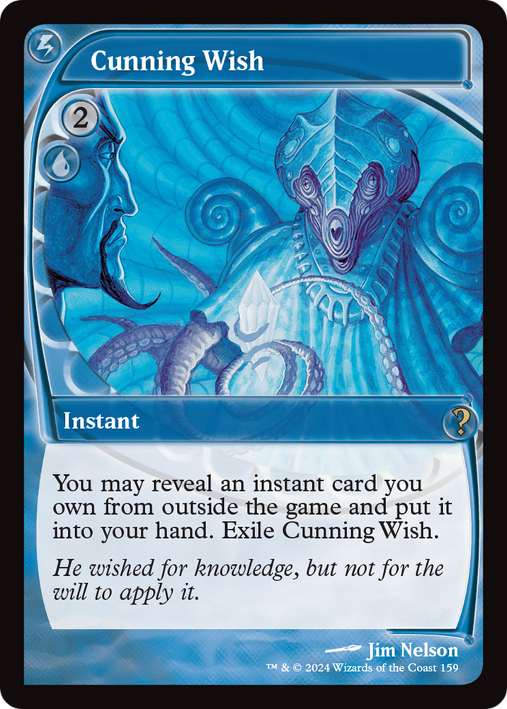 Cunning Wish (Future Sight) [Mystery Booster 2] Magic: The Gathering