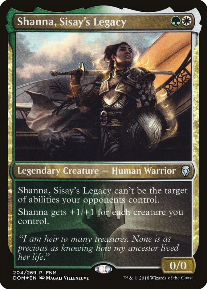 Shanna, Sisay's Legacy (FNM) [Dominaria Promos] Magic: The Gathering