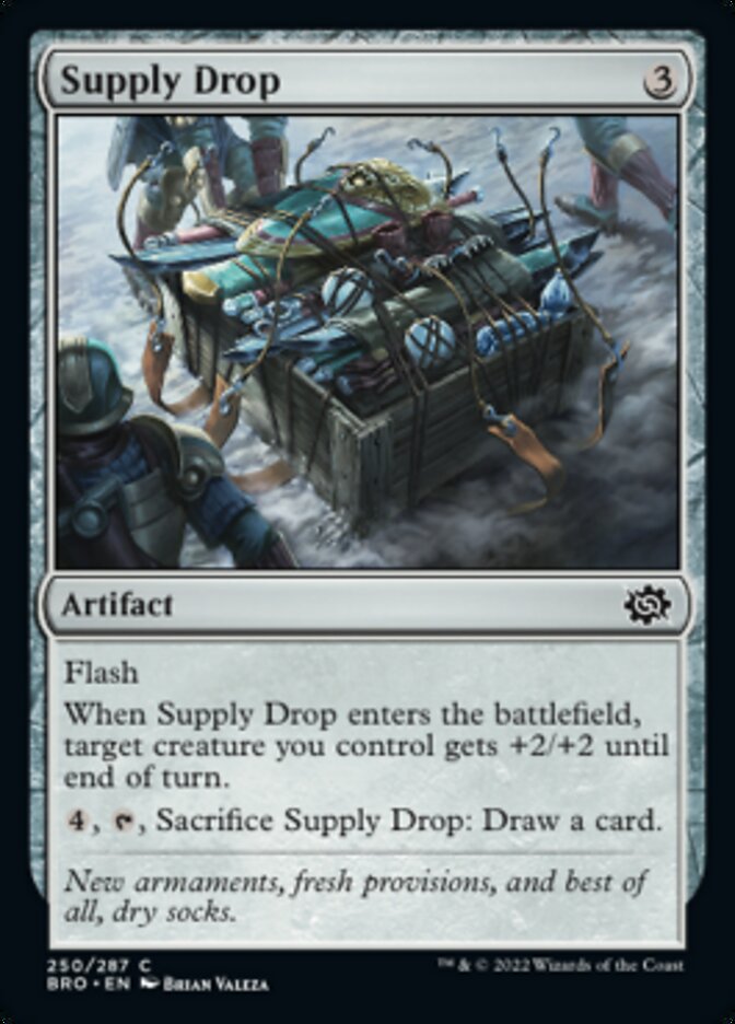 Supply Drop [The Brothers' War] Magic: The Gathering