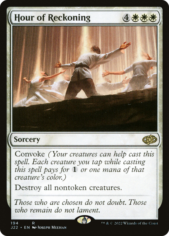 Hour of Reckoning [Jumpstart 2022] Magic: The Gathering
