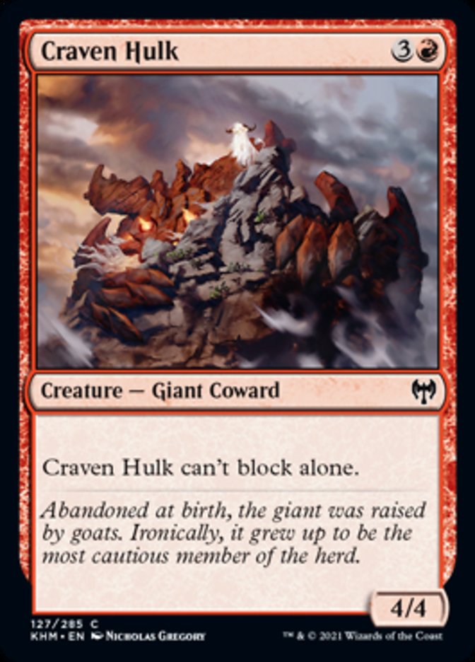 Craven Hulk [Kaldheim] Magic: The Gathering