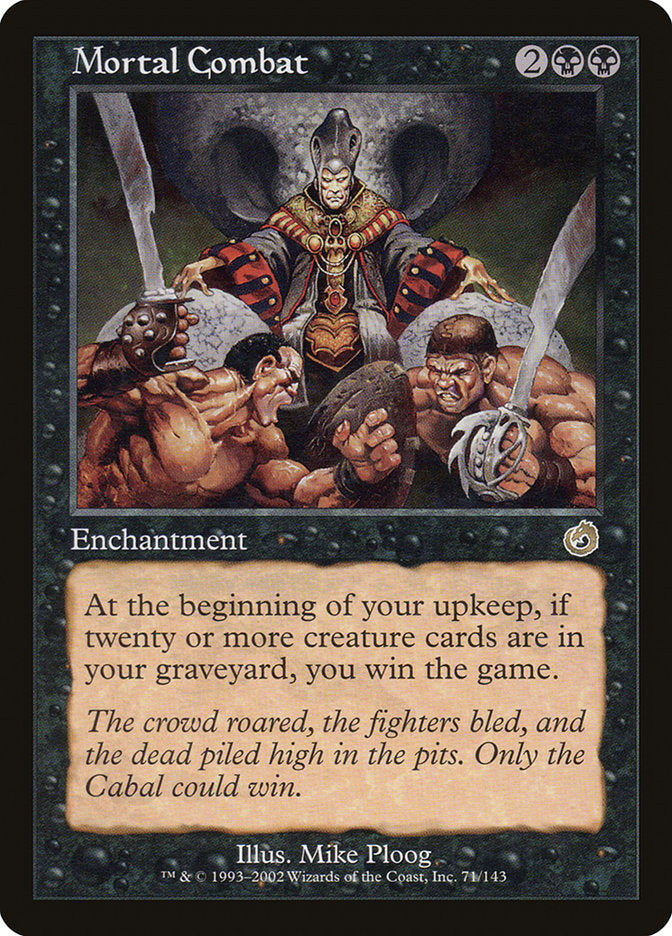 Mortal Combat [Torment] Magic: The Gathering