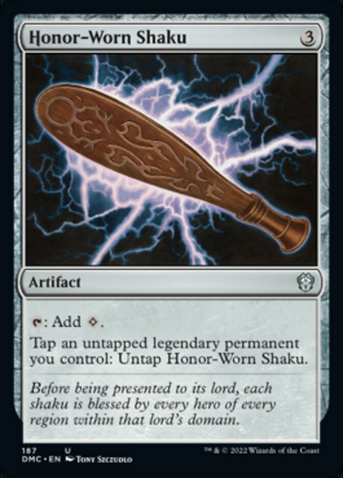 Honor-Worn Shaku [Dominaria United Commander] Magic: The Gathering
