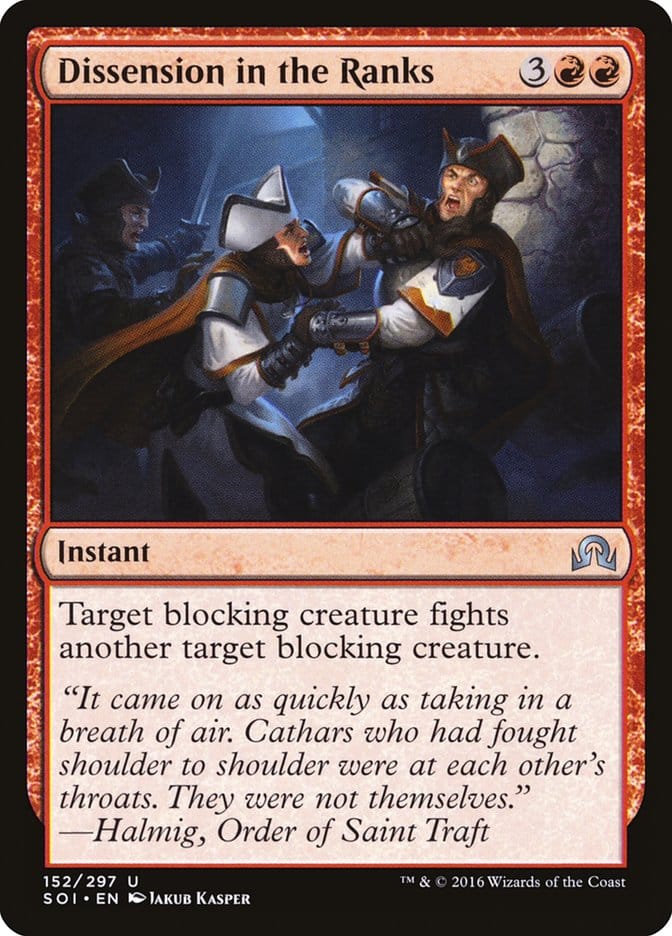 Dissension in the Ranks [Shadows over Innistrad] Magic: The Gathering