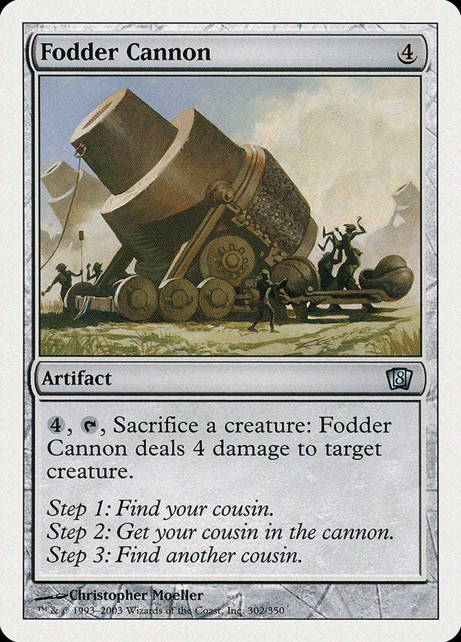 Fodder Cannon [Eighth Edition] Magic: The Gathering