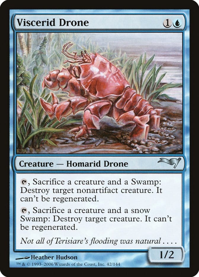 Viscerid Drone [Coldsnap Theme Decks] Magic: The Gathering