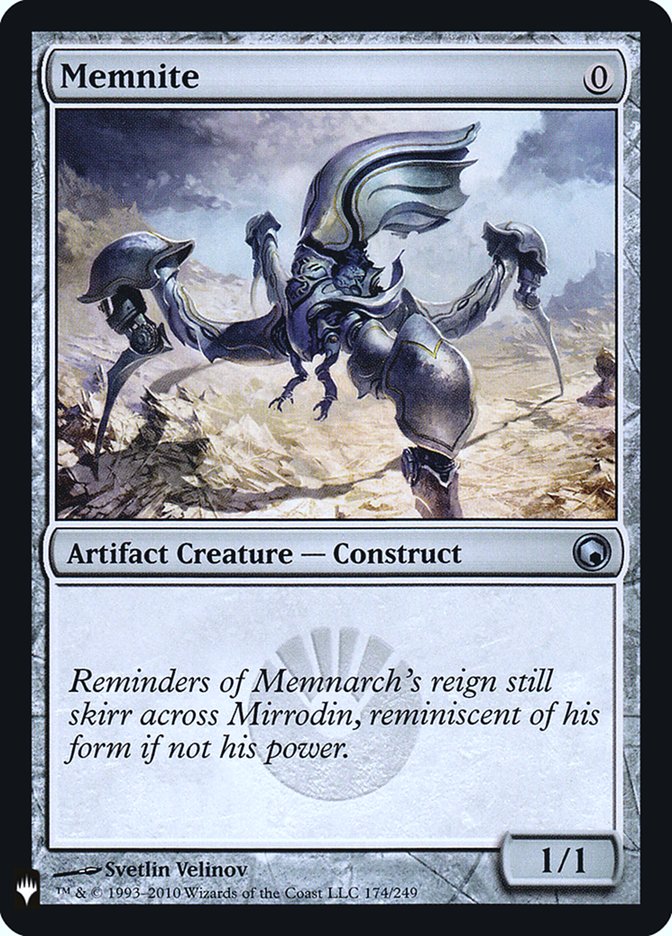 Memnite [The List] Magic: The Gathering