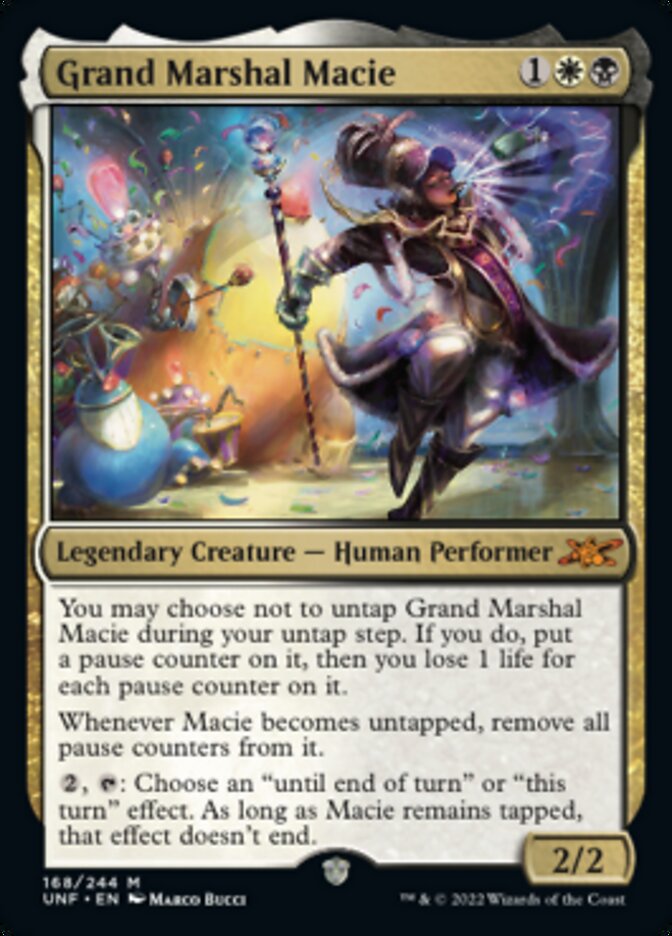 Grand Marshal Macie [Unfinity] Magic: The Gathering