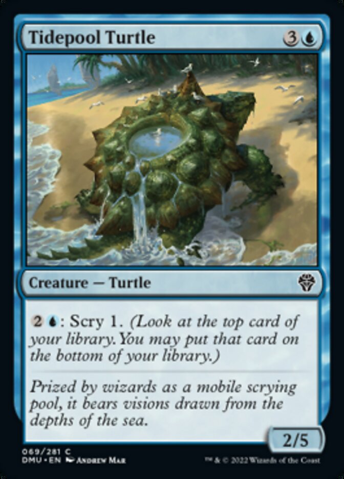 Tidepool Turtle [Dominaria United] Magic: The Gathering