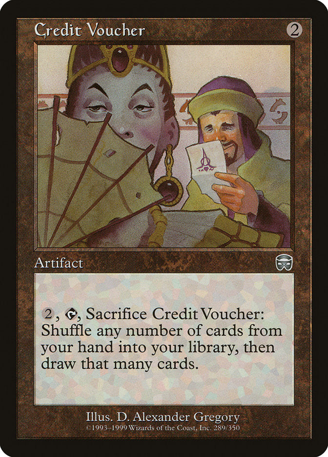 Credit Voucher [Mercadian Masques] Magic: The Gathering
