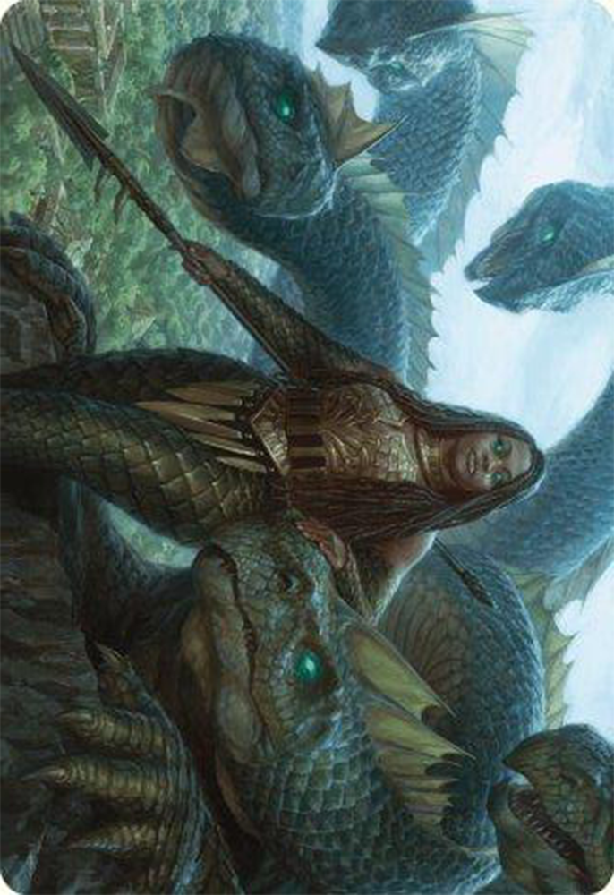Hydra Trainer Art Card [Modern Horizons 3 Art Series] Magic: The Gathering