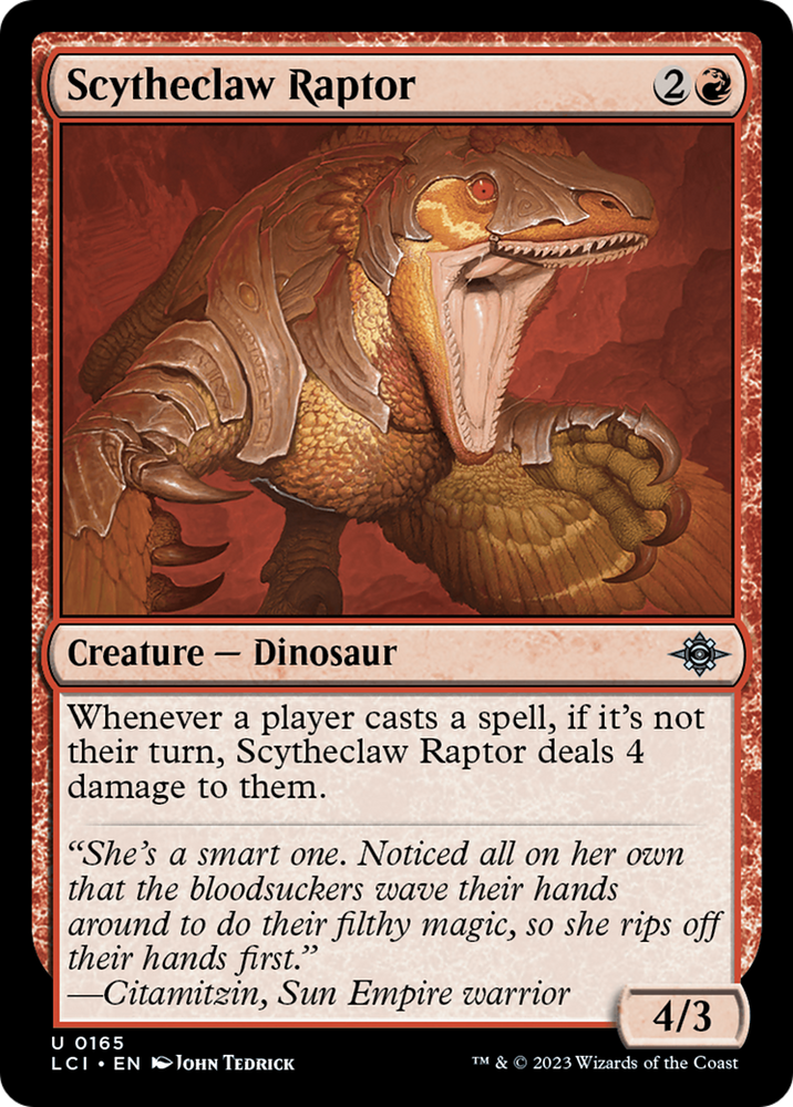 Scytheclaw Raptor [The Lost Caverns of Ixalan] Magic: The Gathering