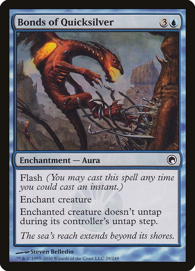 Bonds of Quicksilver [Scars of Mirrodin] Magic: The Gathering
