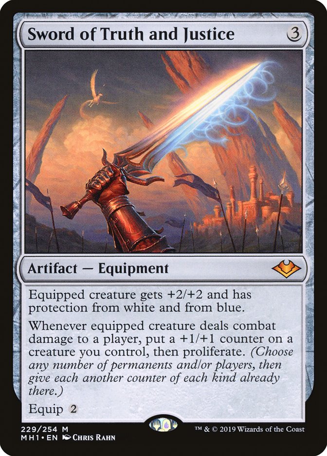 Sword of Truth and Justice [Modern Horizons] Magic: The Gathering