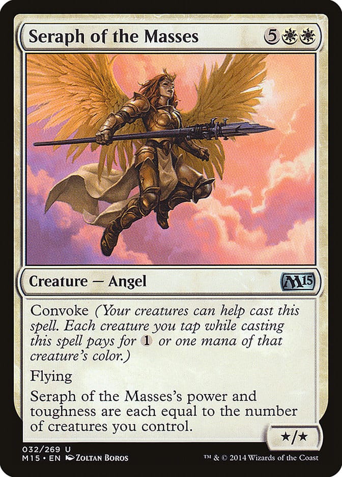 Seraph of the Masses [Magic 2015] Magic: The Gathering