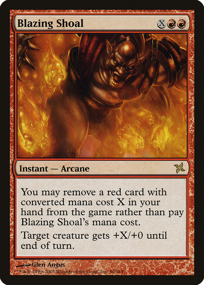Blazing Shoal [Betrayers of Kamigawa] Magic: The Gathering