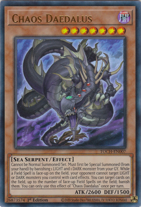 Chaos Daedalus [TOCH-EN007] Ultra Rare - Yugioh Cards For Your TCG Needs!