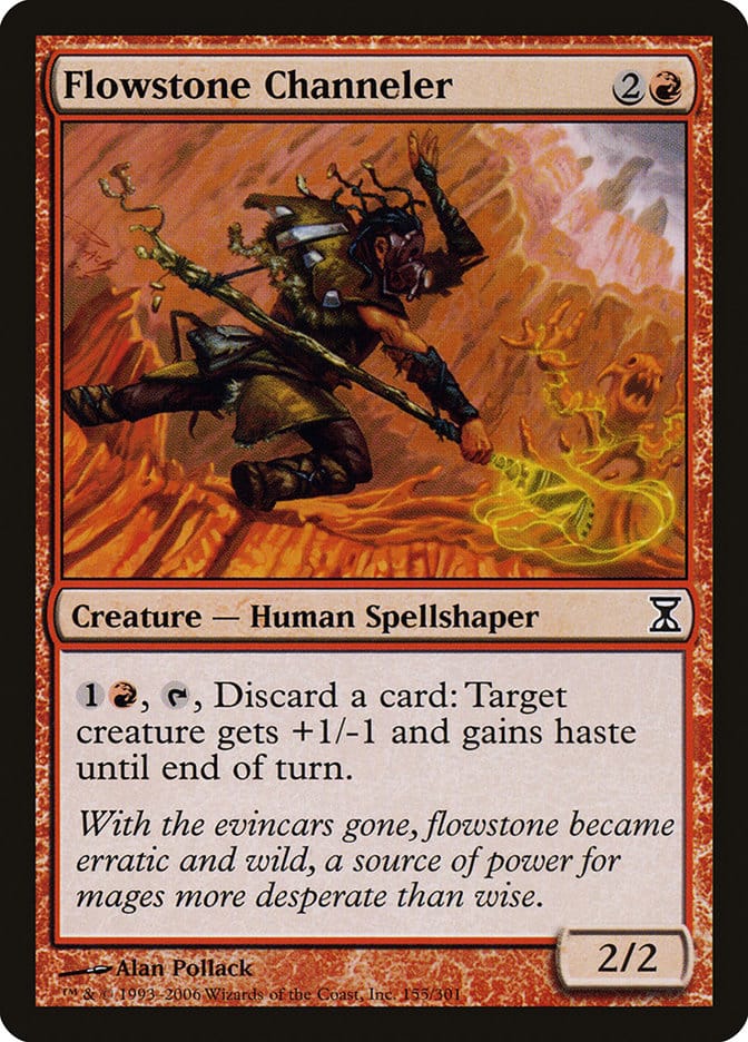 Flowstone Channeler [Time Spiral] Magic: The Gathering