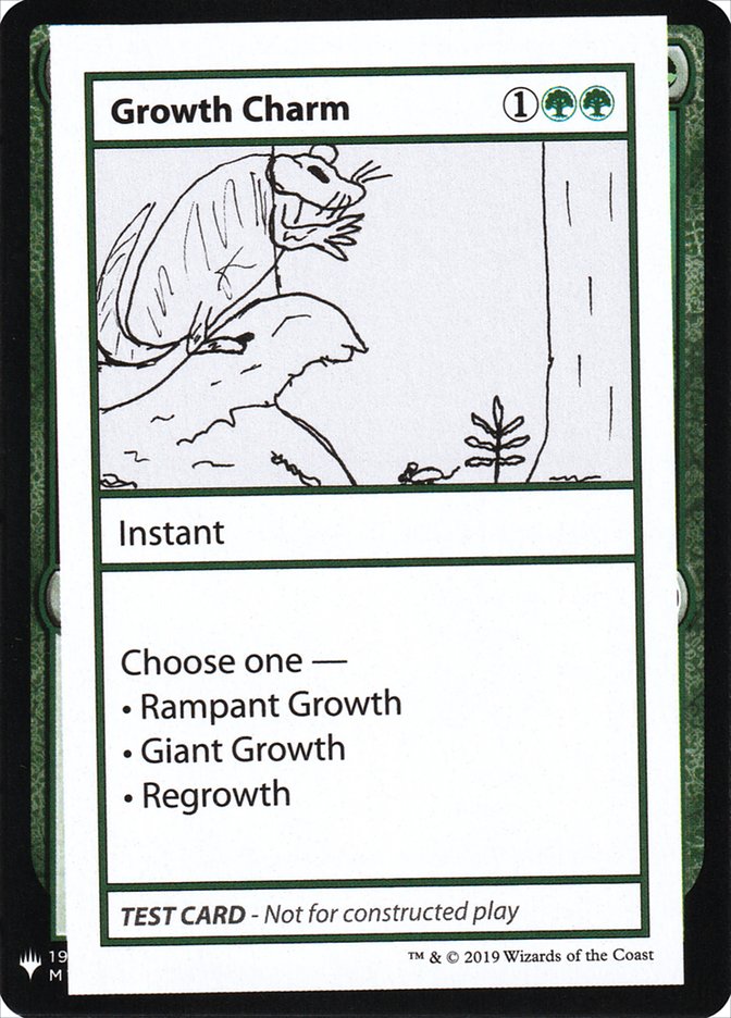 Growth Charm [Mystery Booster Playtest Cards] Magic: The Gathering