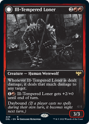 Ill-Tempered Loner // Howlpack Avenger [Innistrad: Double Feature] Magic: The Gathering