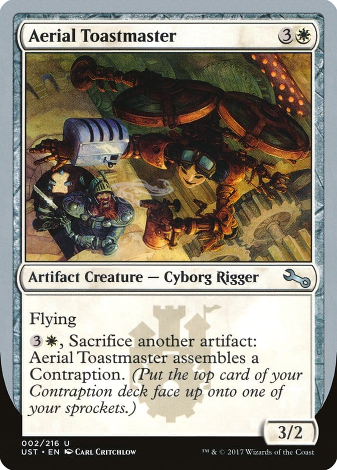 Aerial Toastmaster [Unstable] Magic: The Gathering