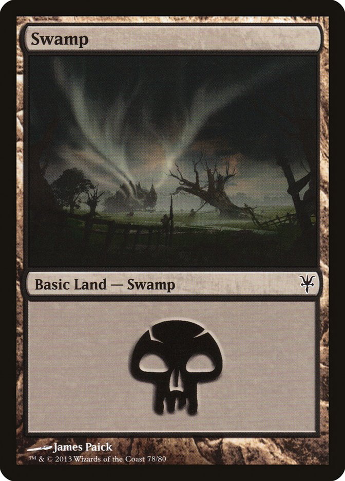 Swamp (78) [Duel Decks: Sorin vs. Tibalt] Magic: The Gathering