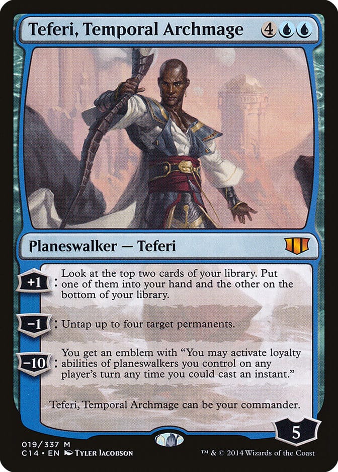 Teferi, Temporal Archmage [Commander 2014] Magic: The Gathering