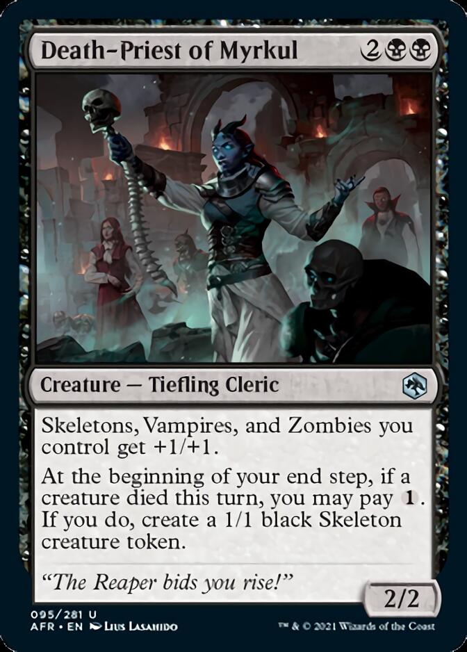 Death-Priest of Myrkul [Dungeons & Dragons: Adventures in the Forgotten Realms] Magic: The Gathering