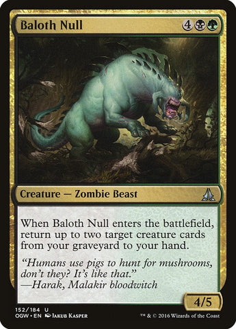 Baloth Null [Oath of the Gatewatch] Magic: The Gathering