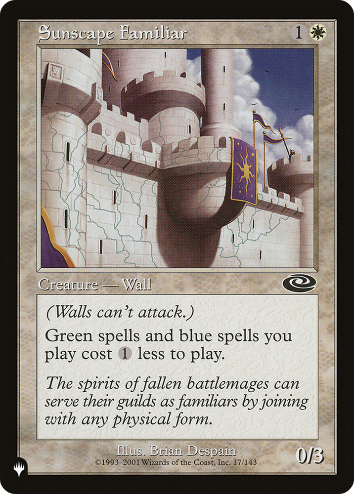 Sunscape Familiar [The List] Magic: The Gathering