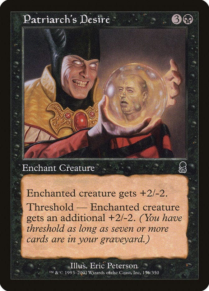 Patriarch's Desire [Odyssey] Magic: The Gathering