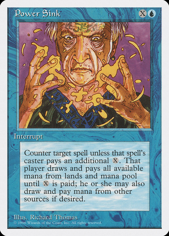 Power Sink [Introductory Two-Player Set] Magic: The Gathering