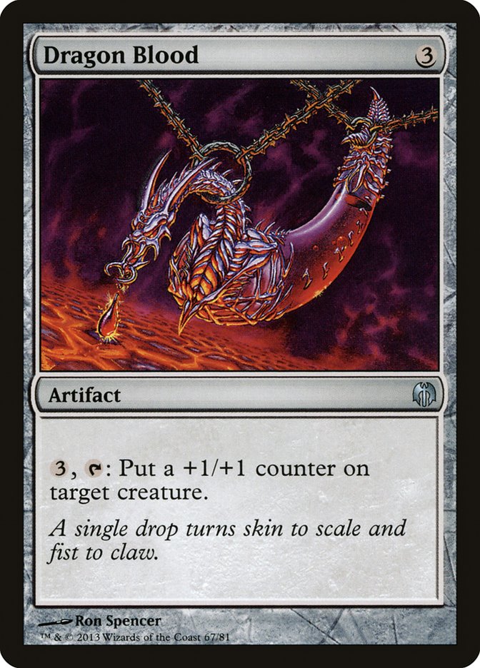Dragon Blood [Duel Decks: Heroes vs. Monsters] Magic: The Gathering