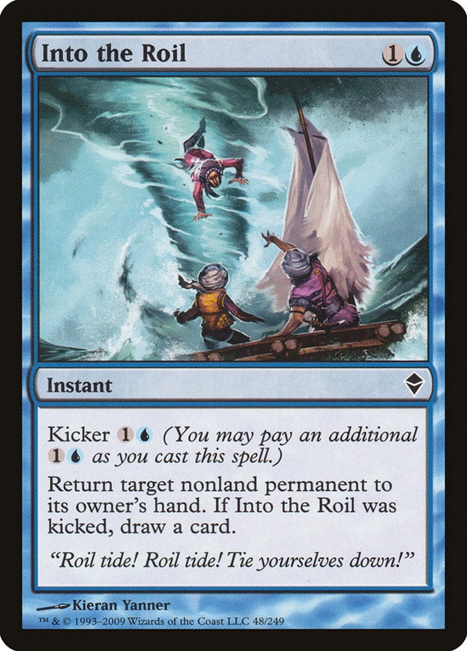 Into the Roil [Zendikar] Magic: The Gathering