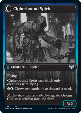 Soulcipher Board // Cipherbound Spirit [Innistrad: Double Feature] Magic: The Gathering