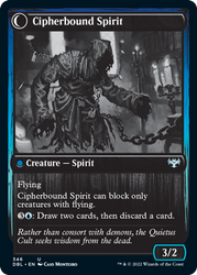 Soulcipher Board // Cipherbound Spirit [Innistrad: Double Feature] Magic: The Gathering