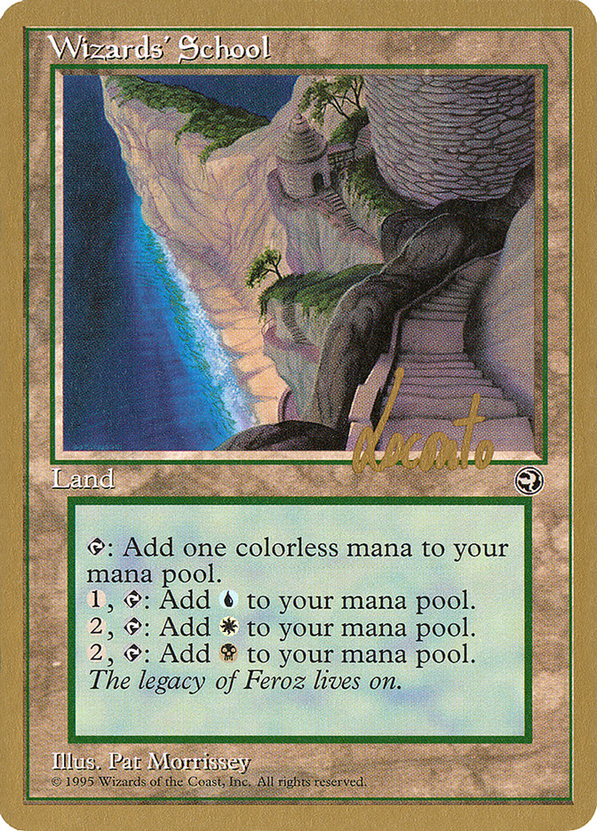 Wizards' School (Michael Loconto) [Pro Tour Collector Set] Magic: The Gathering