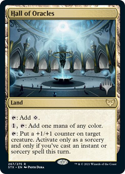 Hall of Oracles (Promo Pack) [Strixhaven: School of Mages Promos] Magic: The Gathering