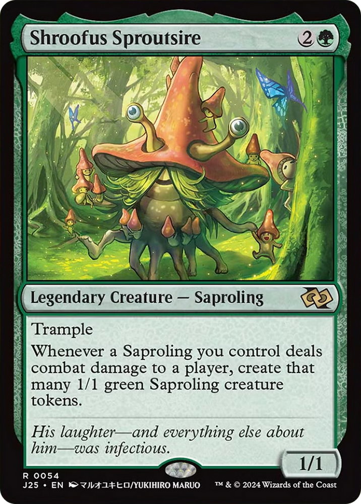 Shroofus Sproutsire (Anime) [Foundations Jumpstart] Magic: The Gathering