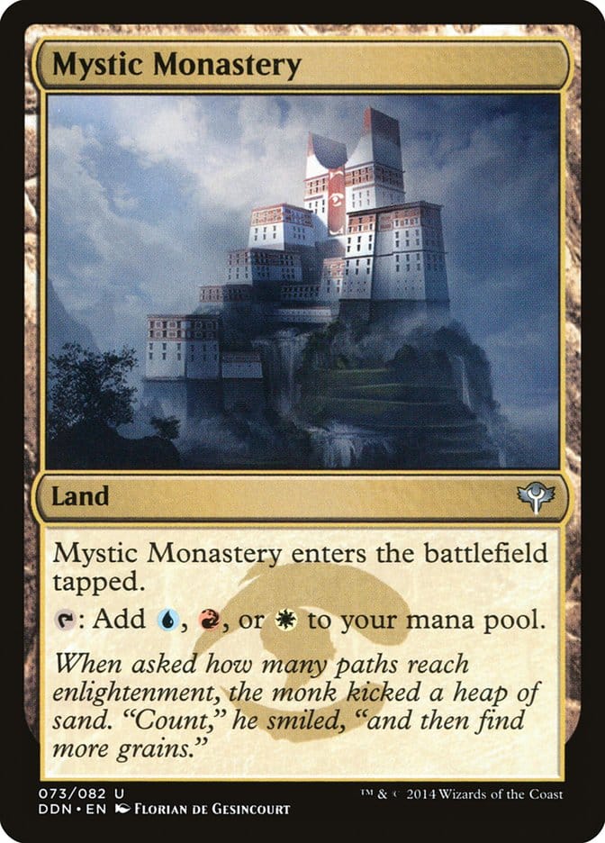 Mystic Monastery [Duel Decks: Speed vs. Cunning] Magic: The Gathering