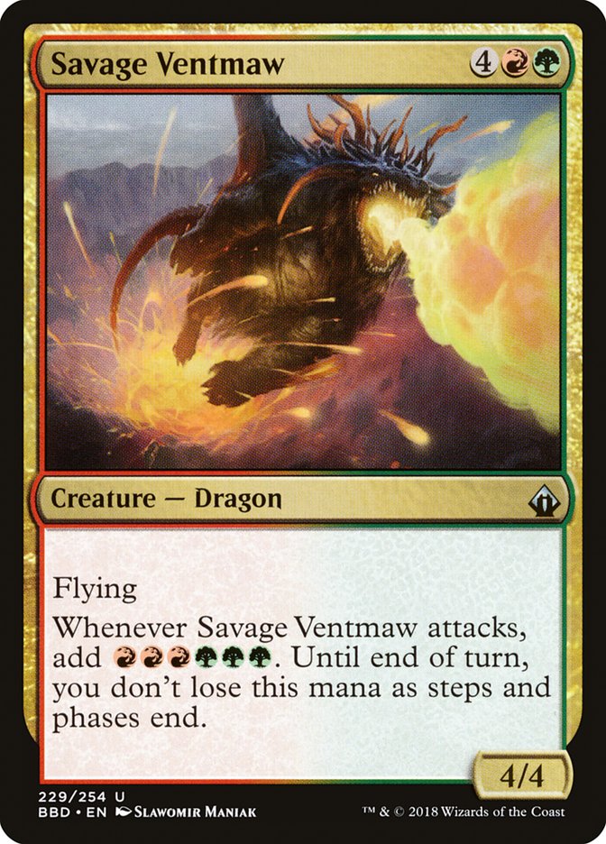 Savage Ventmaw [Battlebond] Magic: The Gathering