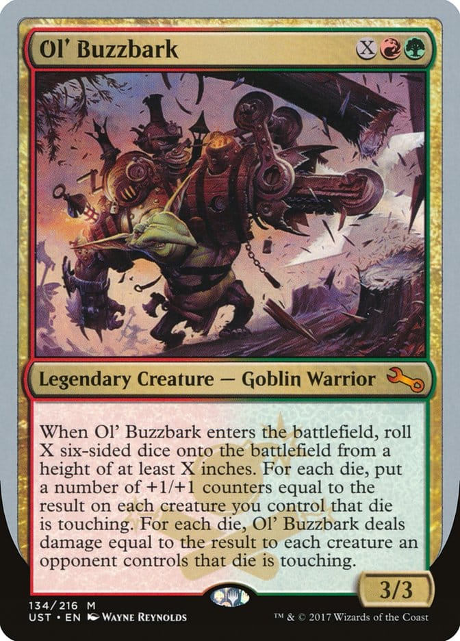 Ol' Buzzbark [Unstable] Magic: The Gathering
