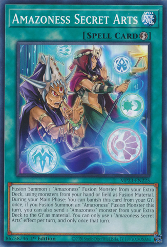 Amazoness Secret Arts [MP23-EN225] Common - Yugioh Cards For Your TCG Needs!