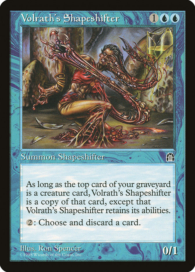 Volrath's Shapeshifter [Stronghold] Magic: The Gathering