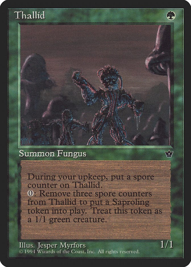 Thallid (Jesper Myrfors) [Fallen Empires] Magic: The Gathering